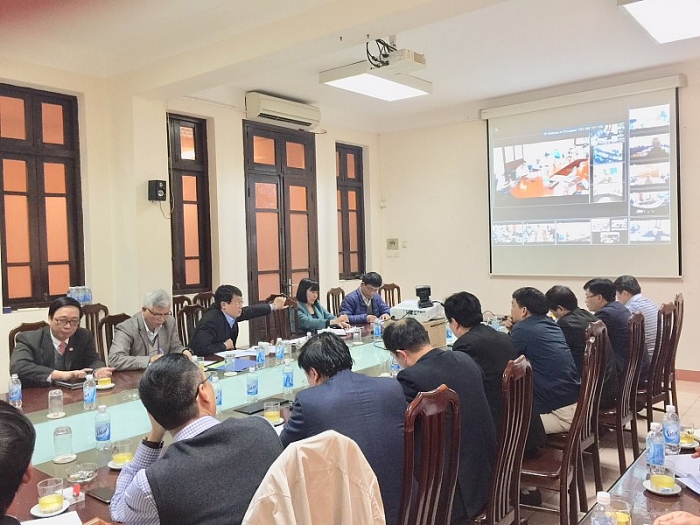 Giao ban trực tuyến 14 điểm cầu cùng cơ quan Công ty mẹ Kubet giao ban truc tuyen 14 diem cau cung co quan cong ty me Kubet