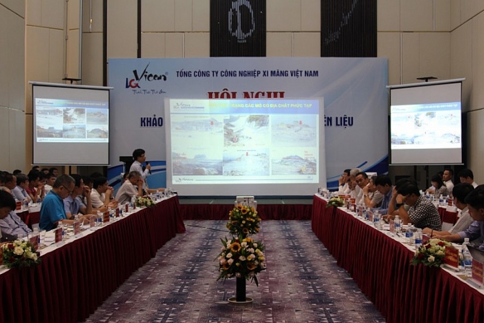 tong cong ty cong nghiep xi mang viet nam to chuc hoi nghi khao luan ky thuat khai thac mo nguyen lieu