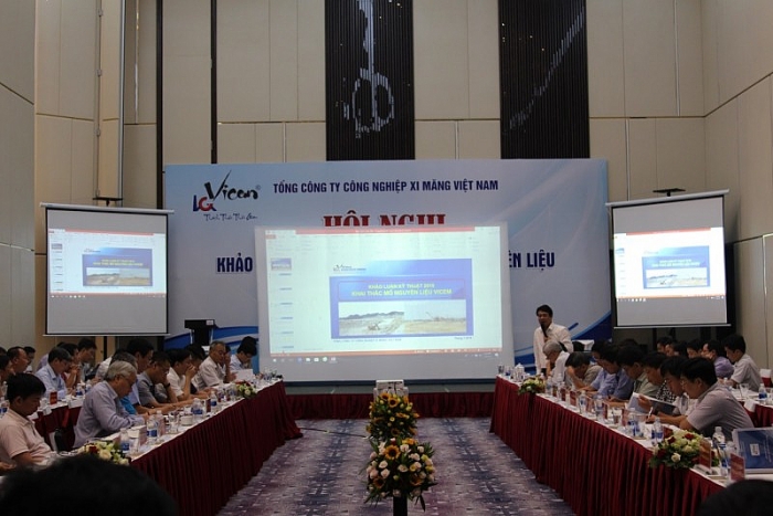 tong cong ty cong nghiep xi mang viet nam to chuc hoi nghi khao luan ky thuat khai thac mo nguyen lieu