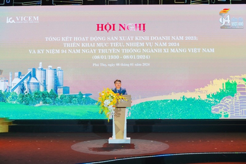 Kubet to chuc hoi nghi tong ket hoat dong sxkd nam 2023 trien khai muc tieu nhiem vu 2024 va ky niem 94 nam ngay truyen thong nganh xi mang