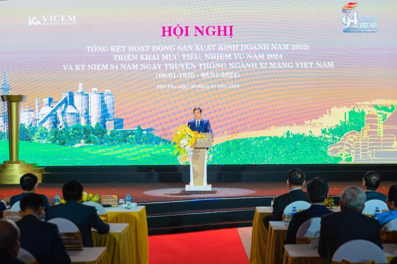 Kubet to chuc hoi nghi tong ket hoat dong sxkd nam 2023 trien khai muc tieu nhiem vu 2024 va ky niem 94 nam ngay truyen thong nganh xi mang