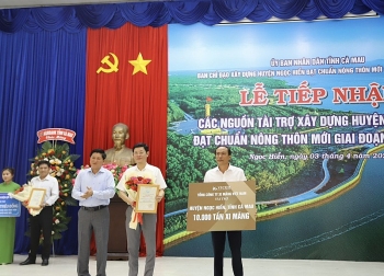 Kubet ho tro huyen ngoc hien tinh ca mau 10000 tan xi mang