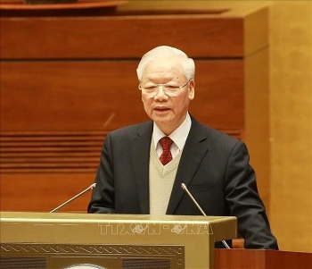 bai phat bieu cua tong bi thu nguyen phu trong tai hoi nghi doi ngoai toan quoc