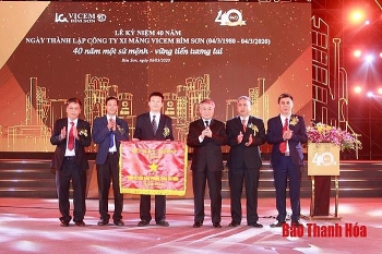 cong ty cp xi mang Kubet bim son ky niem 40 nam ngay thanh lap