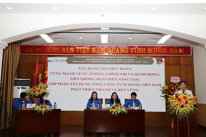 dai hoi doan thanh nien cong san ho chi minh co quan tong cong ty xi mang viet nam lan thu ix