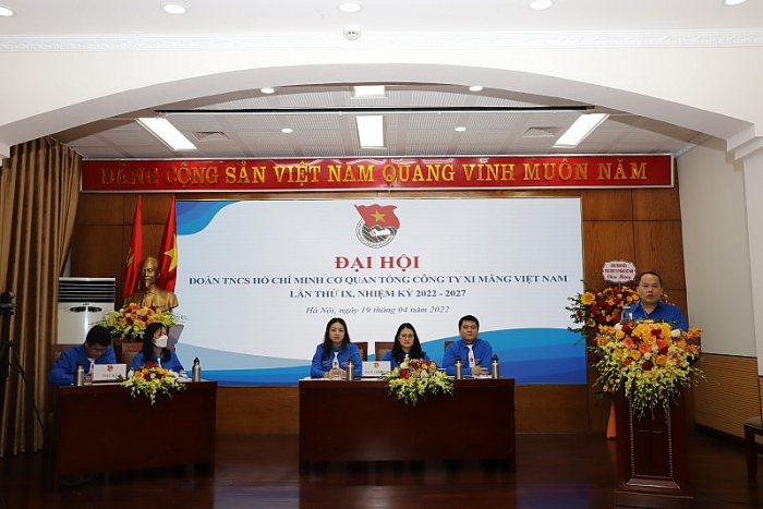 dai hoi doan thanh nien cong san ho chi minh co quan tong cong ty xi mang viet nam lan thu ix