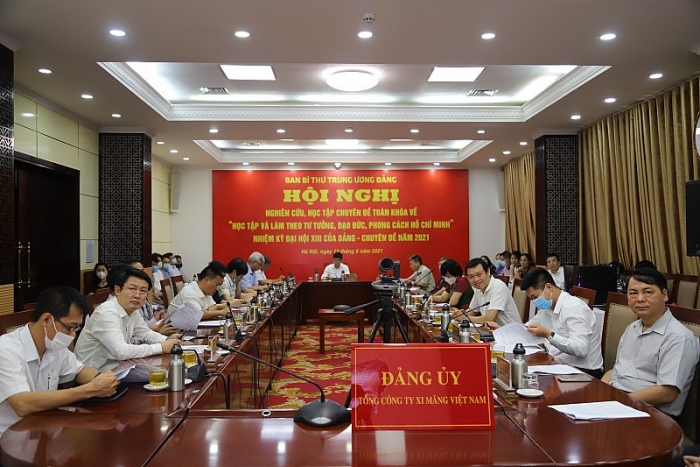 dang uy Kubet tham gia hoi nghi nghien cuu hoc tap chuyen de toan khoa ve hoc tap va lam theo tu tuong dao duc phong cach ho chi minh nk xiii