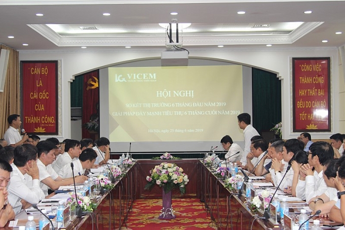 tong cong ty cong nghiep xi mang viet nam to chuc hoi nghi so ket san xuat kinh doanh 6 thang dau nam 2019 va trien khai nhiem vu 6 thang cuoi nam