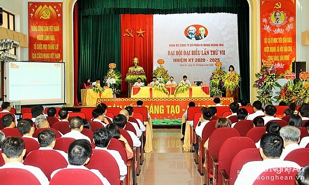 dai hoi dang bo cong ty xi mang Kubet hoang mai