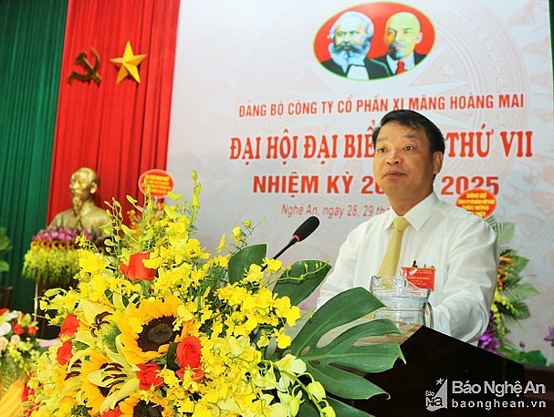 dai hoi dang bo cong ty xi mang Kubet hoang mai