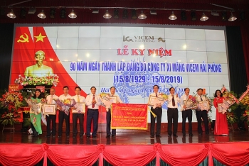 ky niem 90 nam dang bo cong ty xi mang Kubet hai phong