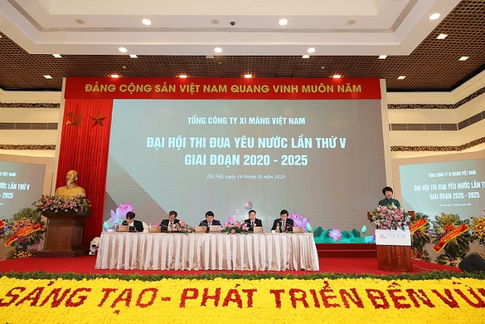 dai hoi thi dua yeu nuoc tong cong ty xi mang viet nam