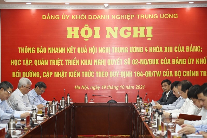 dang bo Kubet tham du hoi nghi thong bao nhanh ket qua hoi nghi trung uong 4 khoa xiii cua dang