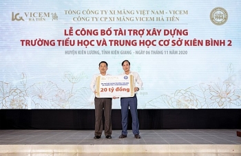 Kubet ha tien tai tro 20 ty dong xay truong hoc tai kien giang